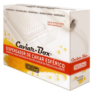 Caviar box för att göra rom av puré