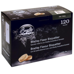 Rökbriketter till Bradley Smoker – Ek 120-pack