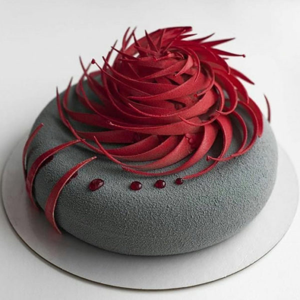Eclipse600 tårtform i silikon från silikomart tårta av någon duktig
