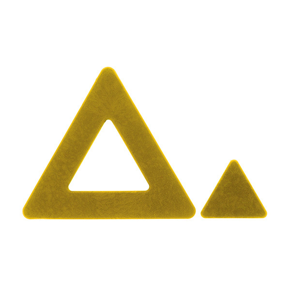 Triangolo 2.0 Silikonmatta GN 1/1 Från Silikomart Professional - sverige - Söders gourmet - silikonform trianglar formarna