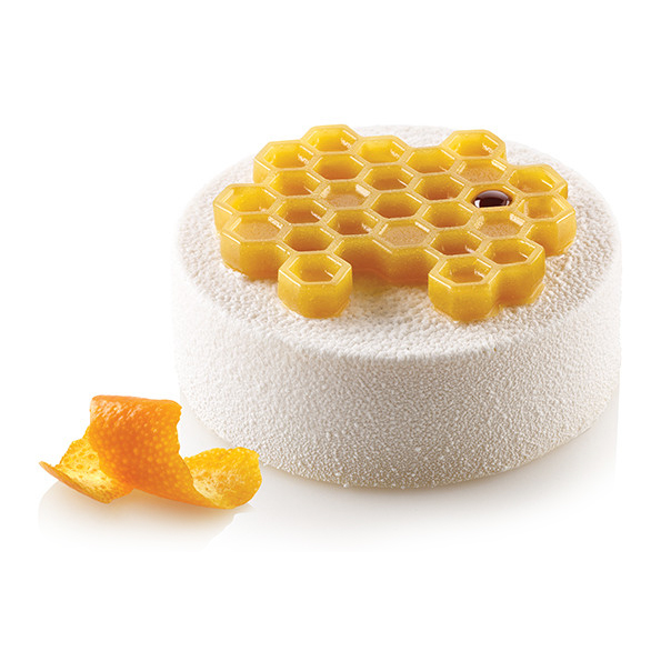 Miel 18 honungsform från Silikomart Professional