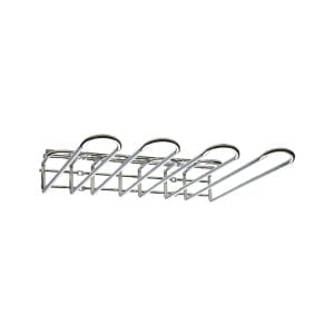 Hippie de Luxe Glass Hanger 3 rows Chrome