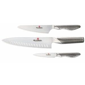 GLOBAL - Knivset 3-delar G-77, GS-38 & GS-89