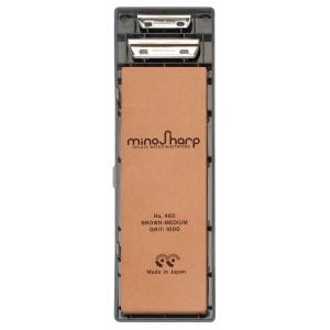 MINOSHARP - Slipsten medium med fixtur #1000