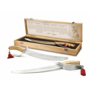 PULLTE - Champagnesabel Hussard med handtag i ek