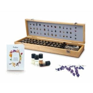 PULLTE - Doftset röda & vita viner Deluxe i trälåda 40-pack