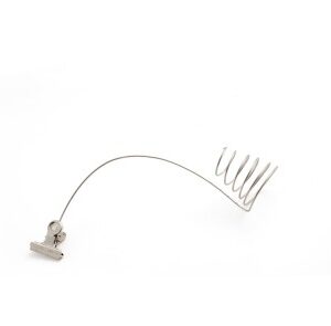 Clamp with cone support for cups and dishes