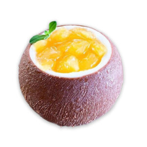 Kokosnöt och passionsfrukt - Silikomarts silikonform Truffles 120ml är en professionell silikonform som tagits fram för kreativa konditorer