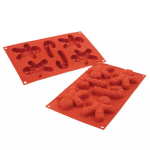 SF106 Gingerbread Man – Silikonform Pepparkaksgubbar