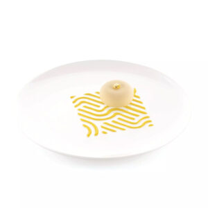 Silikomart Stencil Sabbia silikon schablon 2-pack. Perfekt för exakta dekorationer på dessert och tallrik. EU-tillverkad, tål ugn och frys.