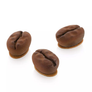 Silikomart Caffè 30 silikonform med 15 kaffebönor à 30 ml. Perfekt för mousse, dessert och bakverk. EU-tillverkad, tål ugn och frys.